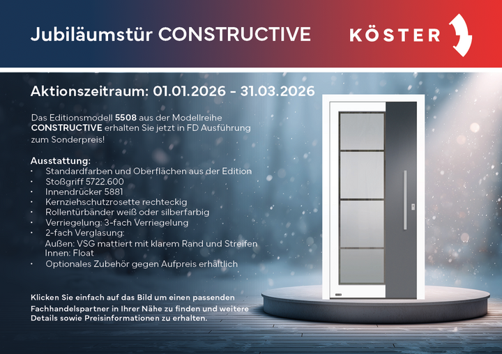 KÖSTER-Aktionshaustür